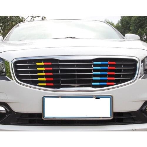 15pc for KIA K4 KX3 front grilleColor decorative strip