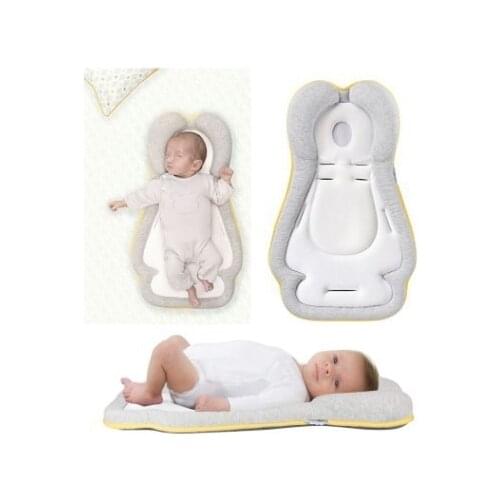 Baby Pillow Shaping Pillow Orthopedic Sleeping Pad Stroller Accessories Pillow U-shaped Stuffed Cotton Pillow Comfortable Pillow