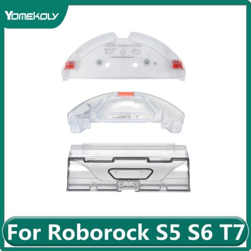 For Xiaomi Roborock S6 MAXV S6 PURE S5 MAX T7 Robot Vacuum Cleaner Water Tank Dust Box Mop Rack Replacement Accessories Parts