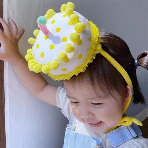 Halloween Christmas Decoration Adult Kids Birthday Caps Hat With Cake Candles Festival Birthday Party Costume Headwear