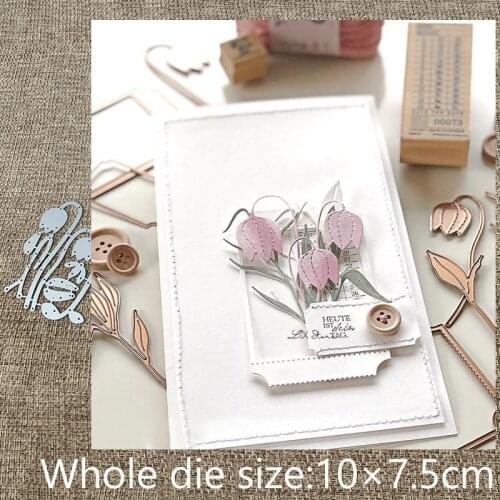 XLDesign Craft Metal Cutting Dies stencil mold flower leaves decoration scrapbook Album Paper Card Craft Embossing die cuts