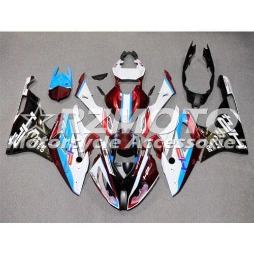 New ABS Plastic Shell Motorcycle Fairing kit Fit For BMW S1000RR 2015 2016 15 16 Bodywork Set Blue Red