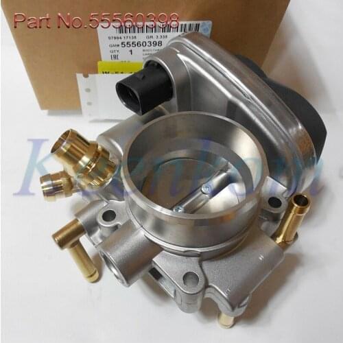 New 52mm Throttle Body Assembly For CHEVROLET CRUZE 1.6L 1.8L OPEL ASTRA VAUXHALL EOS 55560398 5825259 93190367 408238022003Z