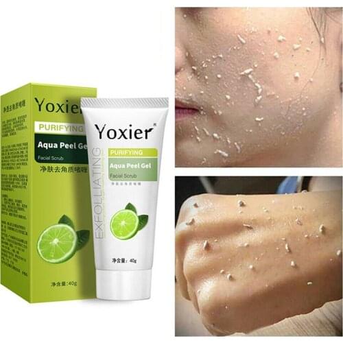 40g Exfoliating Dead Skin Removal Face-Smoothing Purifying Aqua Peel Gel Skin Care Repair Blackhead Treatment Remove