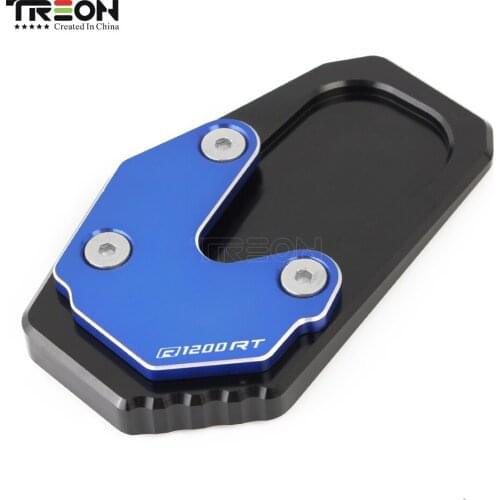For BMW R1200RT R1200 RT R 1200RT 1200 RT 2014- 2016 2017 2018 Motorcycle Kickstand Foot Side Stand Extension Pad CNC Aluminum