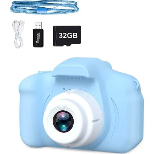 Selfie Kids Camera,Toddler Best Birthday Gifts Dual Camera for Kids Age 3-10,with 32GB SD Card, Christmas Toy