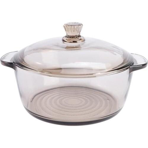 1pc Multifunctional Durable Lightweight Noodel Bowl Glass Bowl for Restaurant Hotel Home