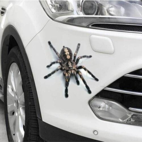 Car-Styling 3D Car Stickers Decals Realistic Animal Spider/Lizard/Scorpion Classic Personality Waterproof Body Car Accessories