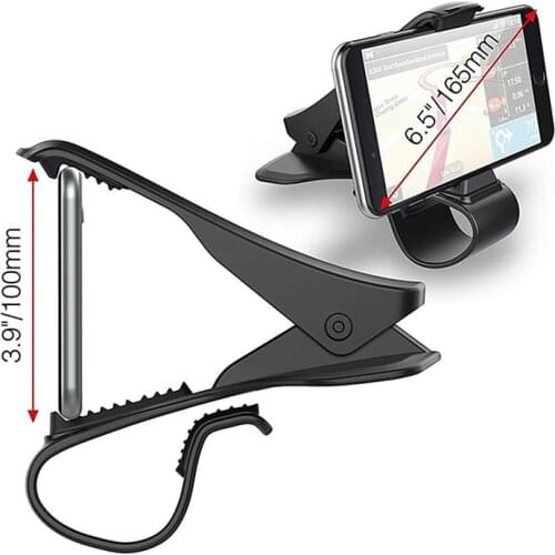 Universal Phone Holder HUD Dashboard Mount Phone Holder In Car Stand Bracket Support Smartphone Voiture Auto Telephone Clip GPS