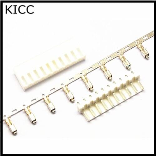 VH3.96 7P Straight pin Connecting terminal VH 3.96mm 7Pin Connector Plug+Socket+Metal reed 10Sets