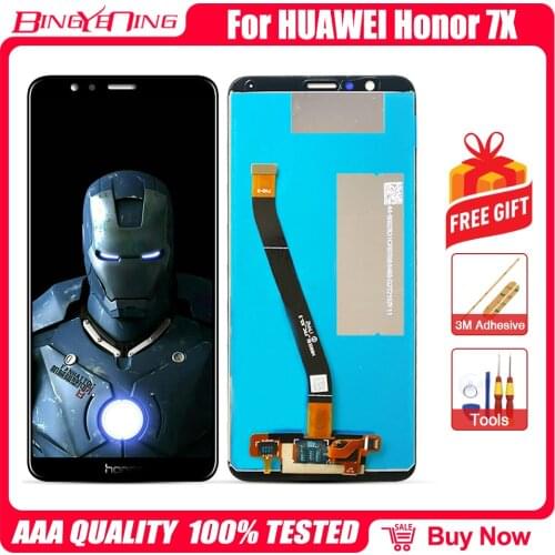 5.93" for HUAWEI Honor 7X LCD Display Touch Screen with Frame For HUAWEI Honor 7X LCD Display BND-TL10 BND-AL10 BND-L21/L22/L24