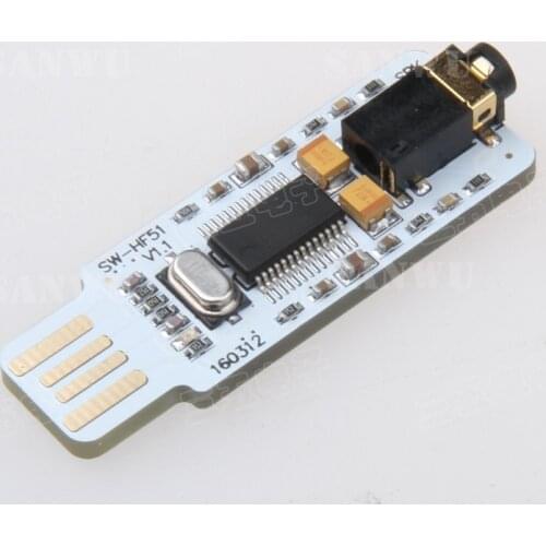 NEW USB Powered PCM2704 MINI USB Sound Card DAC decoder board for PC Computer