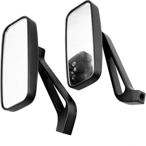 1Pair High-quality Rear View Mirrors Direct Replacement Metal Decorative Side Mirrors Easy Installation for Motorcycle