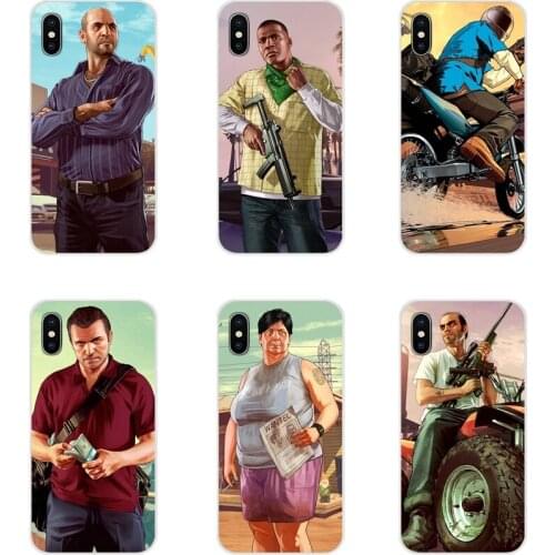 Accessories Phone Cases Covers For Samsung Galaxy A3 A5 A7 A9 A8 Star A6 Plus 2018 2015 2016 2017 GTA Grand Theft Auto 5 V