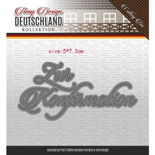 CH 2020 New Arrival Letter7 Metal Cutting Dies Stencils for Scrapbooking/photo Album stamps Decorative Embossing DIY Cards