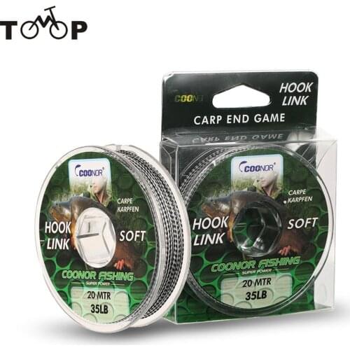 COONOR 20M Braided Fishing Line Monofilament Thin PE Fishing Line Smooth Casting Carp Hook Line 15 20 30LB Pesca