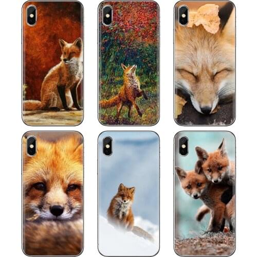 Foxs-cute-C-Anime-fox-funny Soft Silicone TPU Case For Huawei Mate 20 30 40 7 8 9 10 Lite Pro P Smart 2018 2019 Plus G7 G8