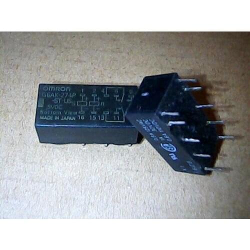 G6AK-274P-ST-US-12VDC G6AK-274P-ST-US-24VDC G6AK-274P-ST40-US-6VDC G6AK-274P- 5VDC 2A 10 Pins