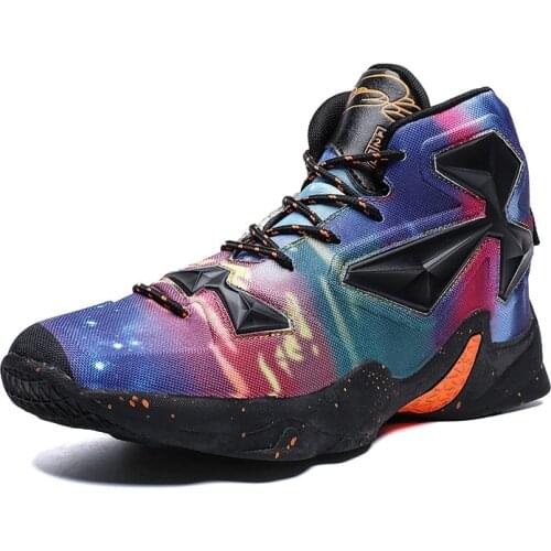 High Quality Basketball Shoes Men Breathable Walking Jogging Air Sports Shoes Black Sneakers Designer Zapatillas Hombre 2021