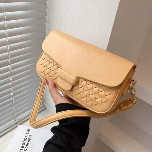 Summer small fresh pure color crossbody bag for women all-match small bag female fashion one-shoulder messenger small square bag