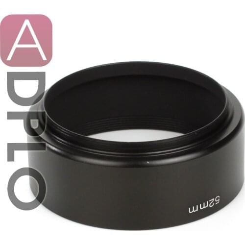 37 39 40.5 43 52mm metal standard screw in mount lens hood for Canon for Nikon for Pentax for Olympus for Sony