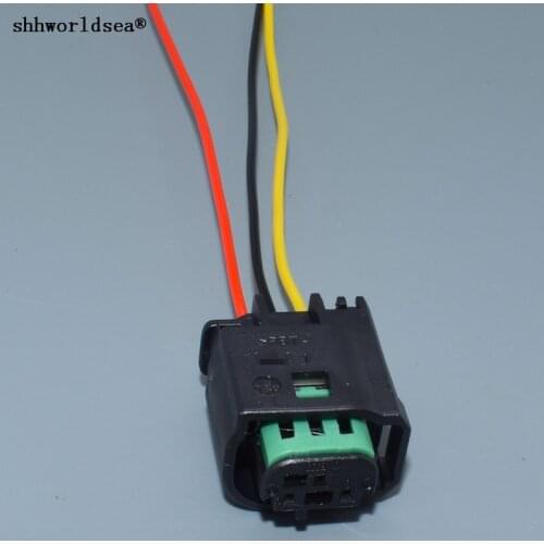 Worldgolden 968402-1 1-9676 3 Pin Air Conditioner Pressure Switch Cold Air Pressure Sensor Plug Connector for Benz BMW C200