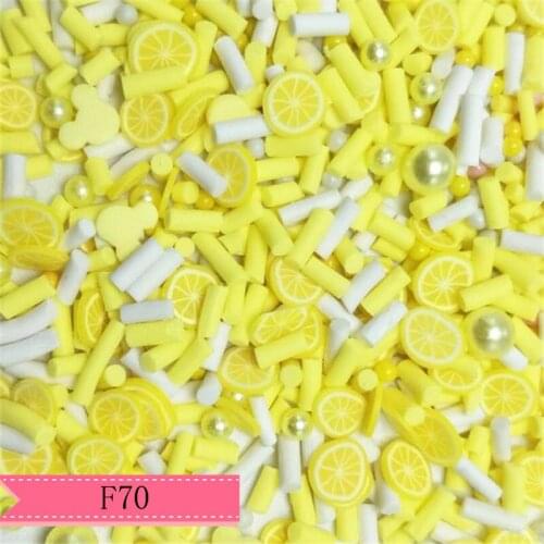 10g/pack flower Soft Polymer Clay Filling DIY bow and craft handmade material F70