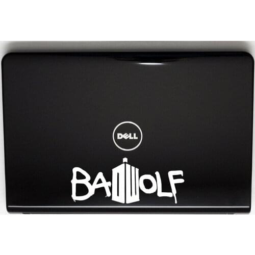 2pcs Badwolf die cut vinyl 7'' decal for windows, cars, trucks, tool boxes,laptops, noteBook virtually any hard, smooth surface
