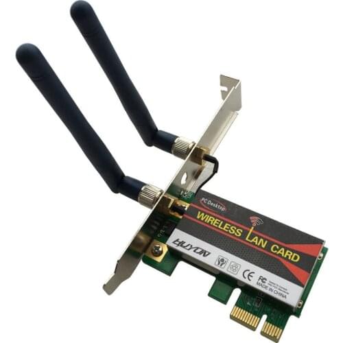 6200AGN 802.11a/b/g/n 300M Pci-e 1X~16X 2.4/5G PC Desktop WIFI WLAN Card Network Adapter Intel Centrino Advanced-N 6200