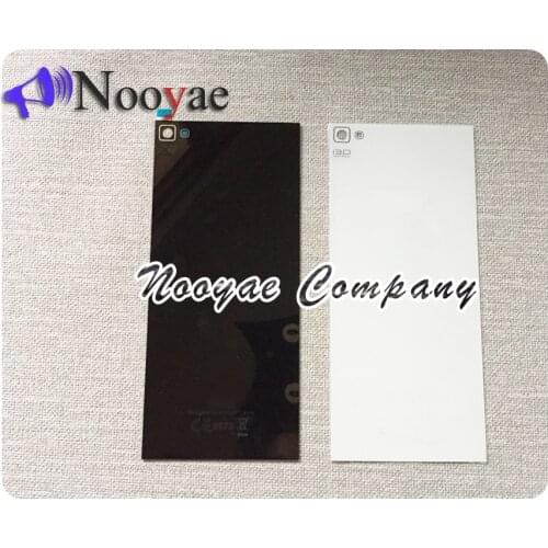 Black/White housing Glass Lens For Fly IQ4511 Tornado One Octa Housing Battery Back Cover Glass Replacement
