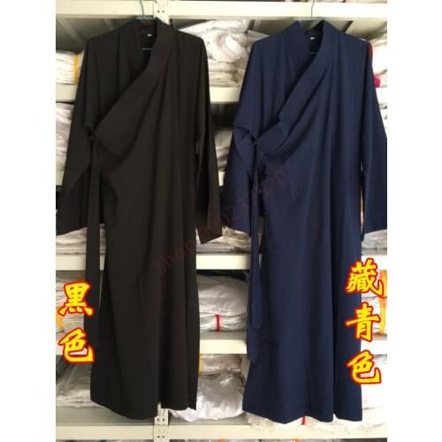 Taoist articles, Taoist robes, Taoist articles, clothes, robes, thin robes, oblique Lapel long coats, socks, cloth shoes