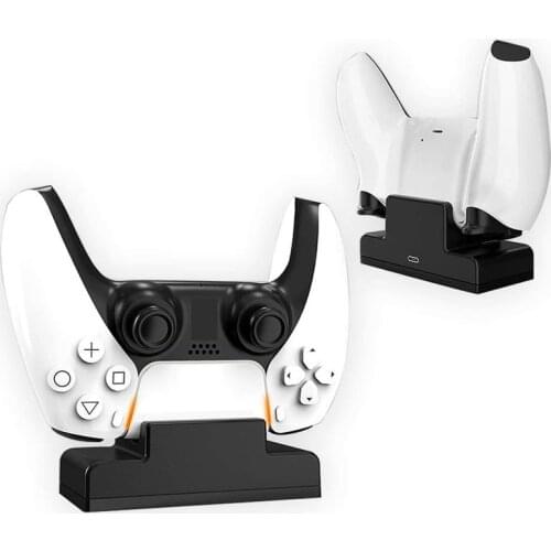 For Sony PS5 Gamepad Console Single USB Charger Fast Charging Docking Station Stand&LED Indicator for ps5 accessories