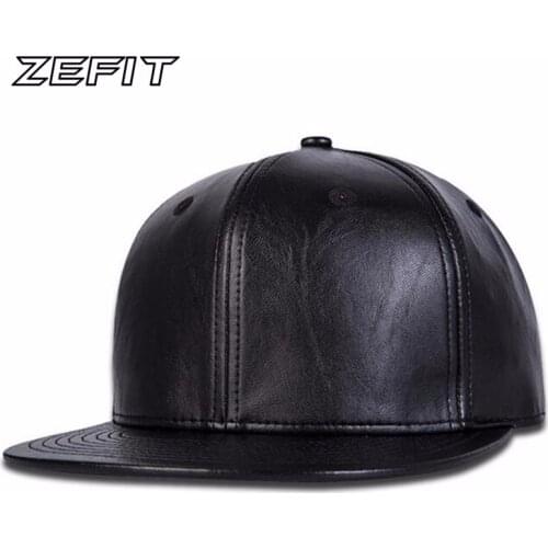 PU Trucker Tennis Caps Snap Closer Back Golf Football Tour Journey Headwear Fashion Head Wear Good Quality Hiphop Baseball Hats