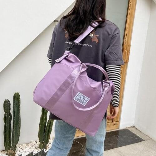 2021 Summer Fashion Womens Gym Bag Nylon Large-capacity Travel Bags Dry And Wet Separation Portable Yoga Bags