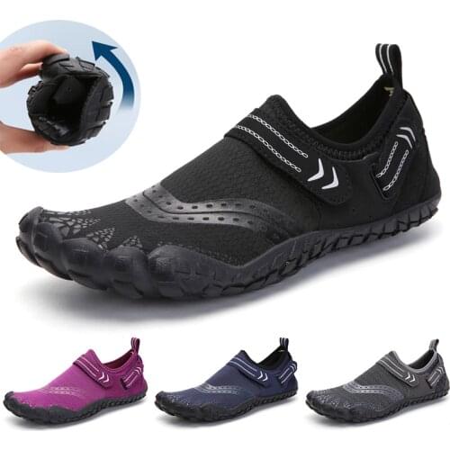 Summer Mens And Womens Water Sports Shoes Quick-Drying Swimming Shoes Unisex Outdoor Leisure Breathable Upstream Beach Shoes