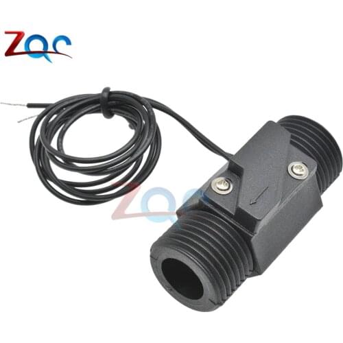 AC 220V 10W 3A 22mm Water Flow Switch Vertical/Horizontal Water Sensor Magnetic Control Switch G1/2Inch BSP Thread
