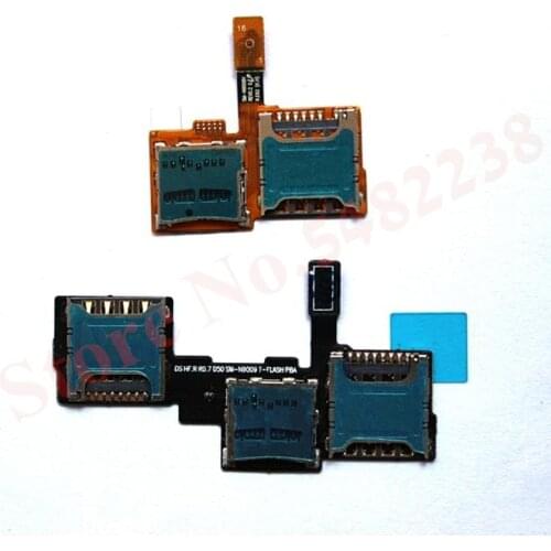 Original SIM Card Slot Socket Holder Flex Cable FPC For Samsung Note3 N9009 N9008V N9006 N9008S N9002 Sim Card reader Flex Board