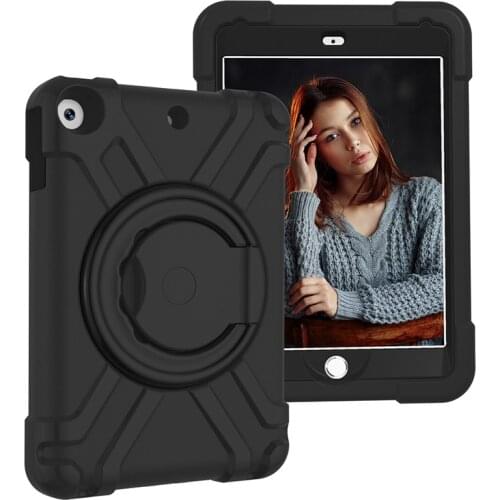 Durable Case with 360 Degree Rotation Kickstand for iPad 10.2 2019 7th Gen EVA Kids Cover for iPad 8 10.2 2020 Shockproof Case