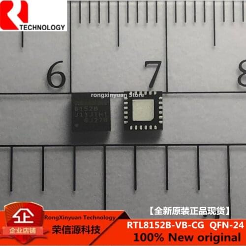 RTL8152B-VB-CG QFN24 RTL8152B-VB RTL8152B 8152B INTEGRATED 10/100M ETHERNET CONTROLLERFOR USB APPLICATIONS 100% New original