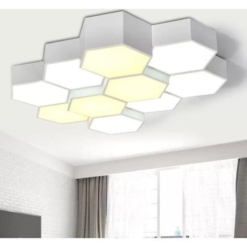 HAWBERRY LED Living Room Aisle Balcony Hall Bedroom Restaurant Hotel Room Office Modern Simple Creative Cellular Ceiling Light