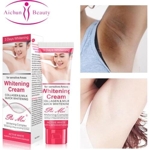 Body Whitening Cream Underarm Repair Breast Leg Knee Elbow Private Parts Remove Melanin Nourish Brighten Skin Tone Body Care