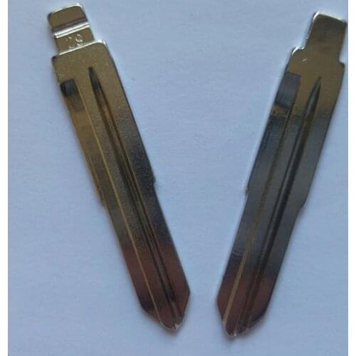 10PCS 29# Replacement Flip Remote Key Blade Car Key blank For Hyundai Sonata Santa Fe Remote Key NO.29 Middle Groove