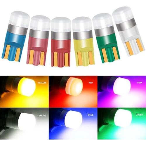 4PCS T10 W5W Super Bright 3030 LED Car Interior Reading Dome Light Marker Lamp 168 194 LED Auto Wedge Parking Bulbs DRL