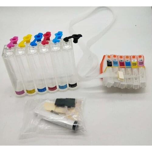 6 color Continuous ink system CISS PGI-570 CLI-571 for canon MG7752 MG7751 MG7750 MG7753 printer parts