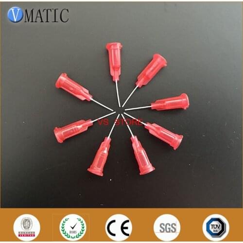 Free Shipping 100Pcs 1/2" Inch 25G Pp Flexibility Needle Tips