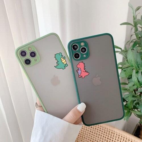Funny Dinosaur Lover Phone Case for iPhone 12 11 Pro Max 12 Mini X XS Max XR 8 7 6 6s Plus Hard Matte Back Cover