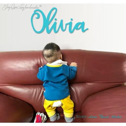 Nursery Name Sign for Baby Bedroom Wall Decor Wooden Letters Kids Baby Room Personalized Hanging Name Baby Shower Gift