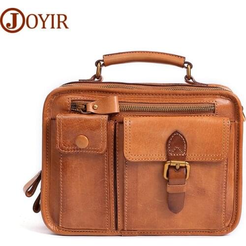JOYIR Real Leather Crossbody Bags for Women Casual Shoulder Bag 2021 Luxury Designer Small Handbag Female Satchel Tote