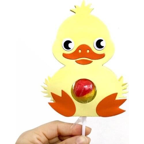 Miss Vintage Animal Duck Lolli Holder Metal Cutting Dies For DIY Scrapbooking Decorative Embossing Handcraft Die Cut Template