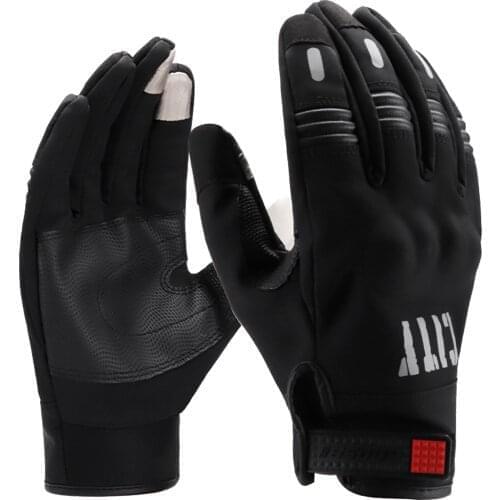 Motorcycle Winter Ski Gloves Warm Reflective Snowboarding Reflective Comfortable Touchscreen Gloves For Bike Cycling Outdoor New